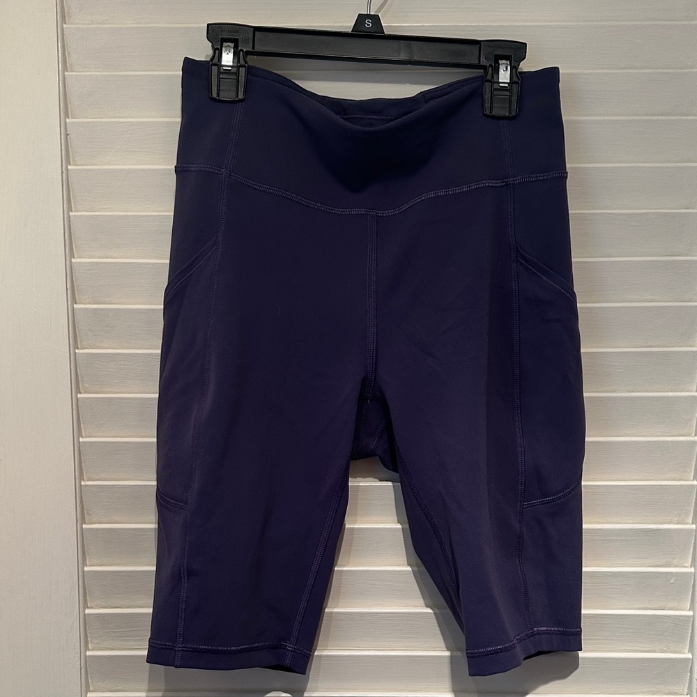 Lululemon Athletica Deep Purple Bike Shorts